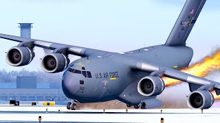 GTA 5 Airplane Engine Failures - Emergency Landings