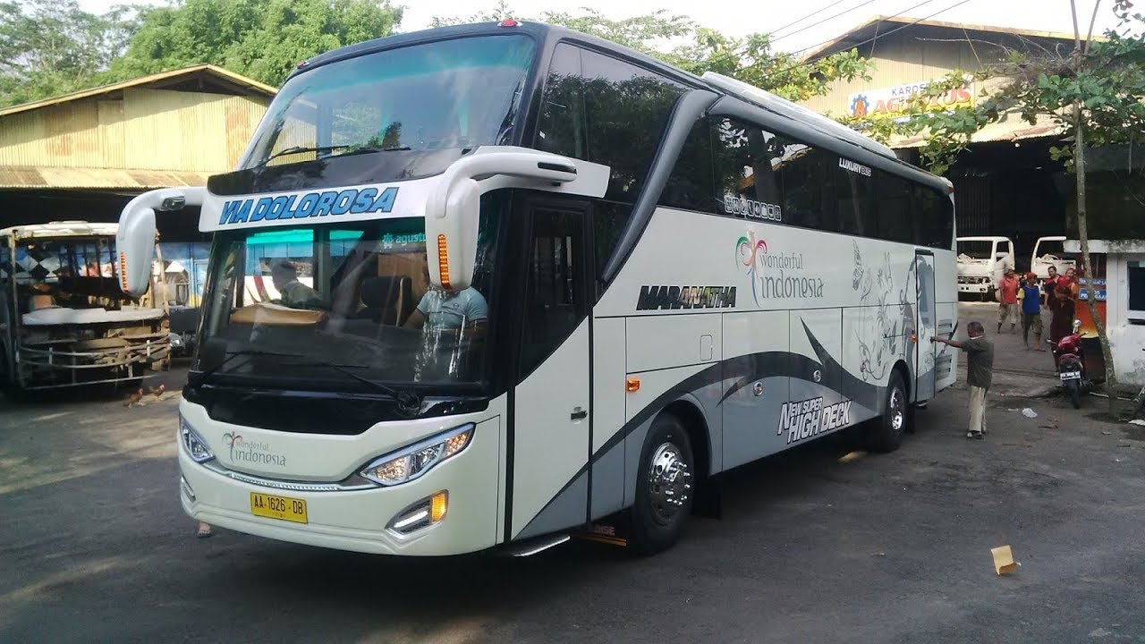 Bus SHD PO MARANATHA By Karoseri Agustus YouTube