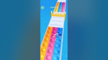 Pop it run gameplay walkthrough part All levels #shorts