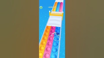 Pop it run gameplay walkthrough part All levels #shorts
