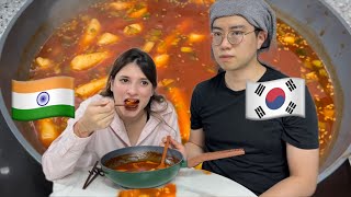 Most Spicy Tteokbokki Challenge ?? |Korea’s main street food |with english subtitles