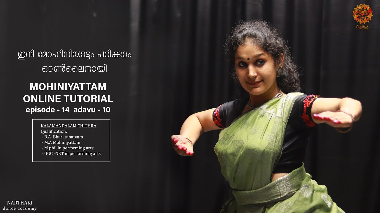 Mohiniyattam Malayalam Tutorial  Learn Mohiniyattam Online  Episode 14  Adavu   10