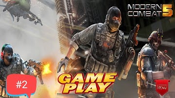 MODERN COMBAT 5 (2021)APK TouchGaming Android GamePlay Walkthrough part-2
