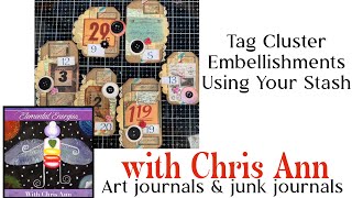 Tag Cluster Embellishments Using Your Stash
