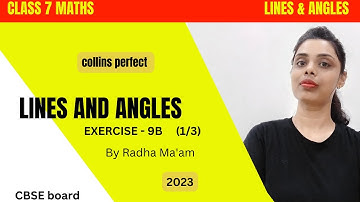 Lines and angles class 7 | Extra Q. From Collins perfect maths | EX.9B | CBSE Maths class 7
