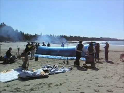 Nuu-chah-nulth Canoe Steaming