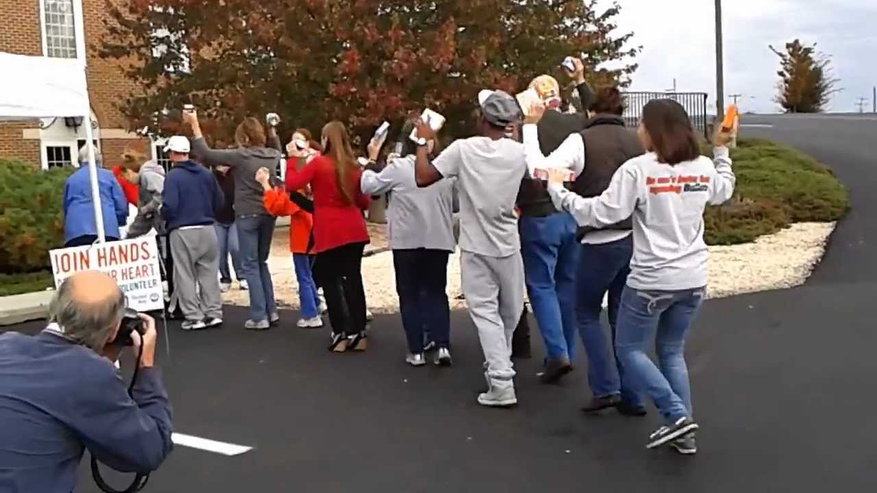 2012 Food Flash Mob Conga Line YouTube