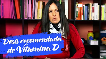 ¿Cuál es la dosis diaria de vitamina D3?