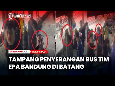 Tampang Penyerangan Bus Tim EPA Bandung di Rest Area Batang