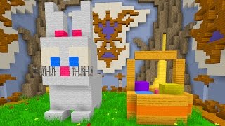 Minecraft Build Battle  PÁSCOA  E GINÁSTICA