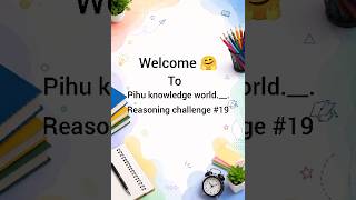Only Genius Can Find The Pattern 😱! #brainteaser #pihu knowledge world.__.#@miss pihu06