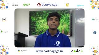 What Ujwal says about his experience at Coding Age.