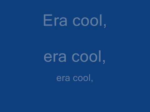 era cool -  la chica cool - banda pelillos - letra - lyrics