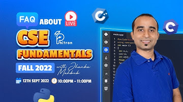 FAQ About CSE Fundamental with Phitron to Jhankar Mahbub