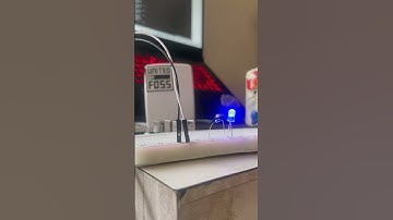 LED blinking morse code. #electronics #morsecode #raspberrypi #project #helloworld