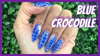 Blue Croc | Nails By Naia