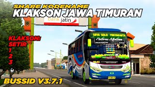 Download Lagu PALING DICARI..!!! 😱😱 SHARE KODENAME KLAKSON JAWA TIMURAN|| ALA ALA SUMBER GROUP|| BUSSID V3.7.1😱😱 MP3