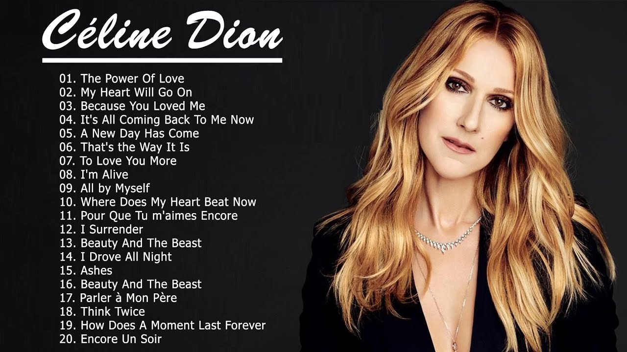 Celine Dion   Greatest Hits 2023   Best Playlist Full Album
