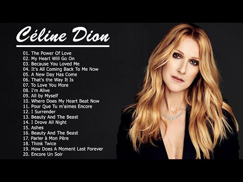 Celine Dion - Greatest Hits 2023 - Best Playlist Full Album