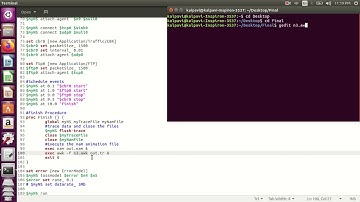 Program3 - Ethernet LAN using n (6-10) nodes. #CCNLAB #NS2 #VTU