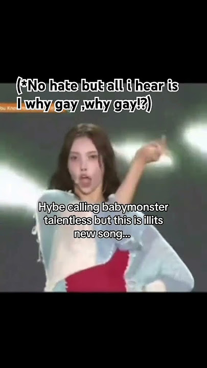 Sorry illit and hybe stans but this is a flop#illit #babymonster #hybe #yg #kpop@BABYMONSTER