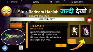 Indonesia Server New Redeem Code & Free Gun Skin 😱 || Garena Free Fire