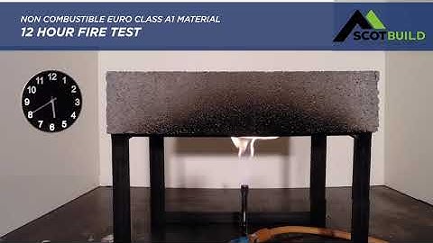 AAC 12 Hours Fire Resistance Test