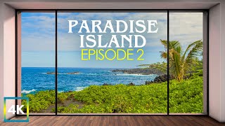 4K Virtual Window to Paradise Island - 8 HRS Relaxing View to Ocean Waves of Maui Beach, Hawaii - #2