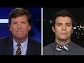 Tucker v student who says Trump shouldn't be given chance