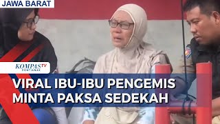 Sempat Viral, Wanita Pengemis Minta Paksa Sedekah Dibawa ke Dinsos Bogor