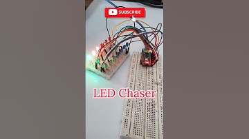 Arduino LED Chaser #arduino #led #iot