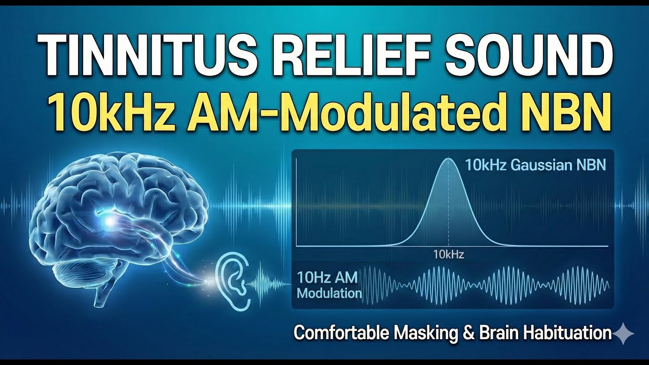 Deep Relief for 10kHz Tinnitus | Engineered by a Sufferer for Maximum Comfort