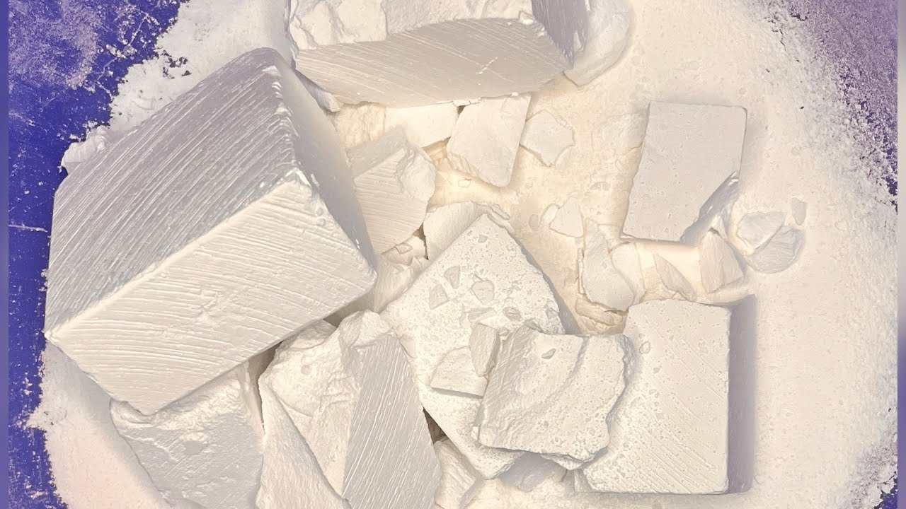 PLAIN JANE SOFT GYM CHALK CRUSH | ASMR | DUSTY | SATISFYING VIDEO - YouTube
