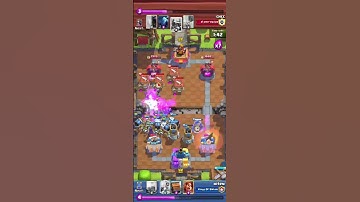 7X Elixir fun battle in clash Royal #clashroyale #royale #firecrackers #sparky  #gaming #supercell