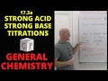 Strong Acid-Base Titration Quiz