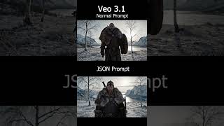 VEO 3.1 - Normal VS JSON
