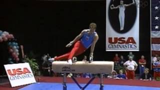Paul Hamm - Pommel Horse - 2002 U.S Gymnastics Championships - Men - Day 2