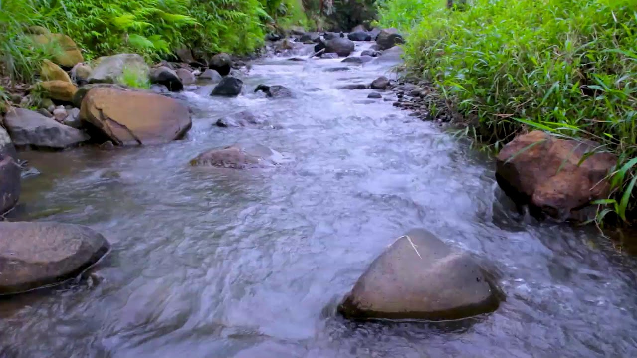 Mountain River Night Flow | Relaxing Water Sounds for Stress Relief and Deep Sleep