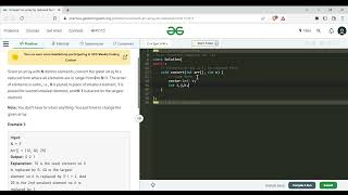 Convert an array to reduced form (GFG problem of the day 24 January 2023)