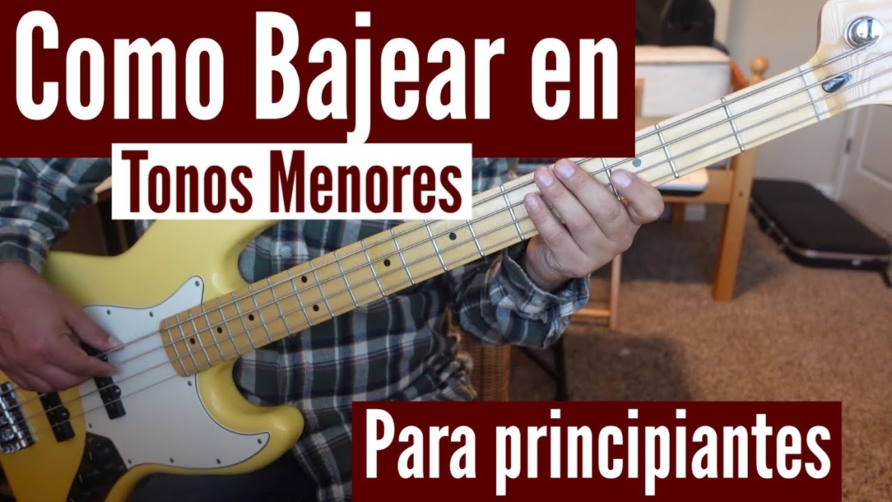Tutorial de Bajo Electrico - Cumbia Bajeo tono Menor