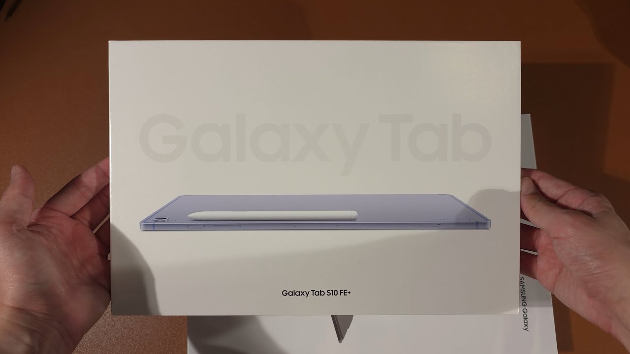 ASMR unboxing - Samsung Galaxy Tab S10 FE+ (Blue) and ITFIT wireless keyboard!