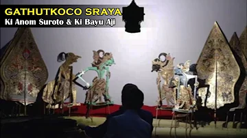 Live Wayang Kulit. Ki Anom Suroto & Ki MPP Bayu Aji - Lakon Gathutkoco Sraya.