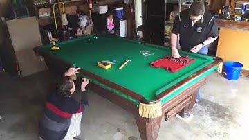 Pool Table Install