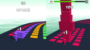 STACK COLORS 💕🌈 - All Levels Gameplay Walkthrough