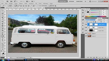 Photoshop Tutorial: Changing Vehicle Colour To White
