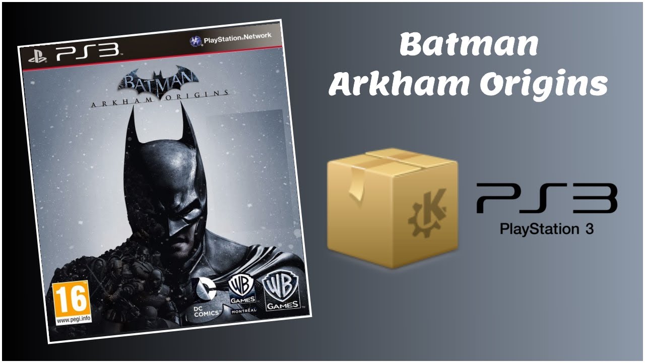 Batman Arkham Origins PKG PS3 - YouTube