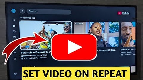 How To Set YouTube Video On Repeat on smart tv (Loop video on YouTube on Smart Tv)