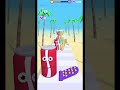 Gameplay top mobile games Relaxing n satisfying game iOS/ANDROID JUICE RUN #shorts Level 159