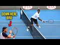 Tennis CRAZIEST Match EVER! The Day David FACED Goliath (Pure Entertainment)