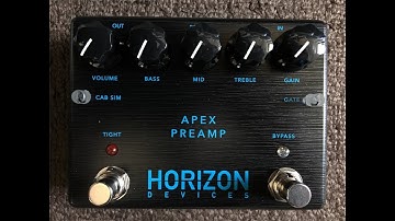 Cab Sim Horizon Devices Apex Preamp